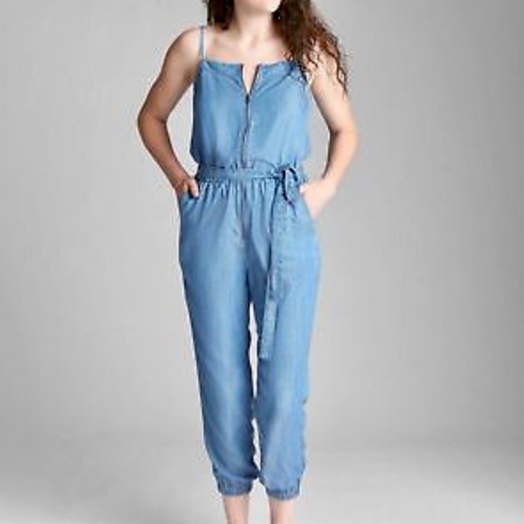GAP Pants - GAP Tencel denim jumpsuit